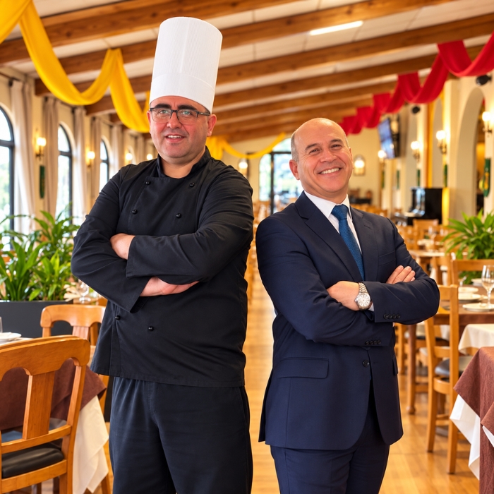 Estadio Español_ Chef y Gerente en el Restaurante